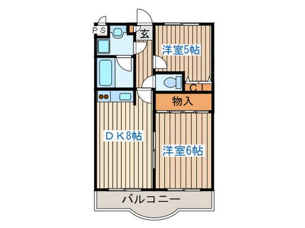 ア－バンパレス泉の物件間取画像